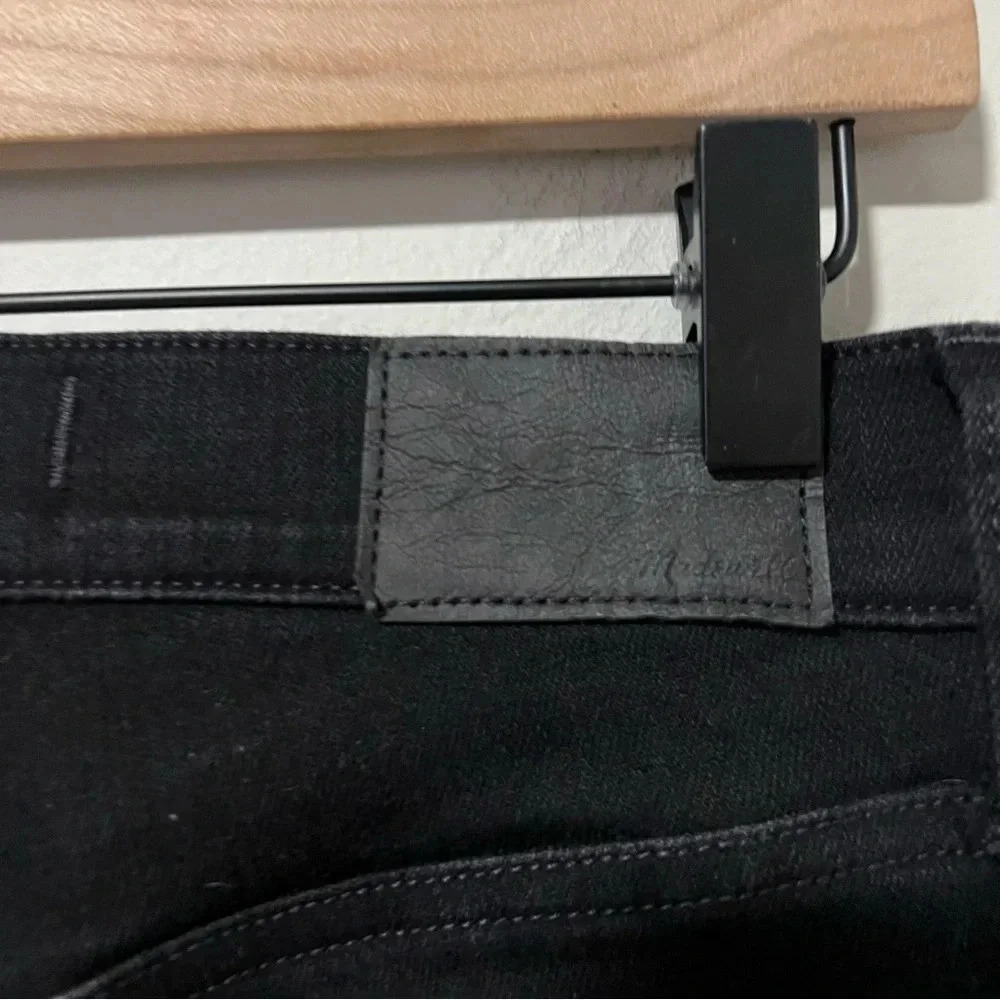 Madewell Kick Out Crop Jeans Black 26 Tall - Picture 10 of 11